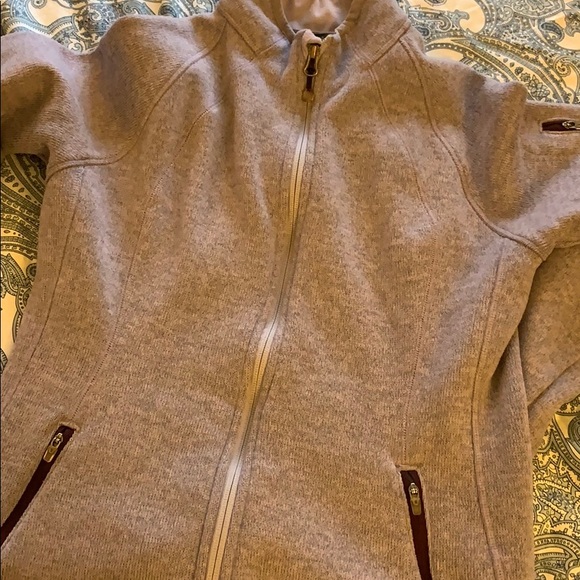 Eddie Bauer jacket light purple zip jacket SZ Med - Picture 7 of 7